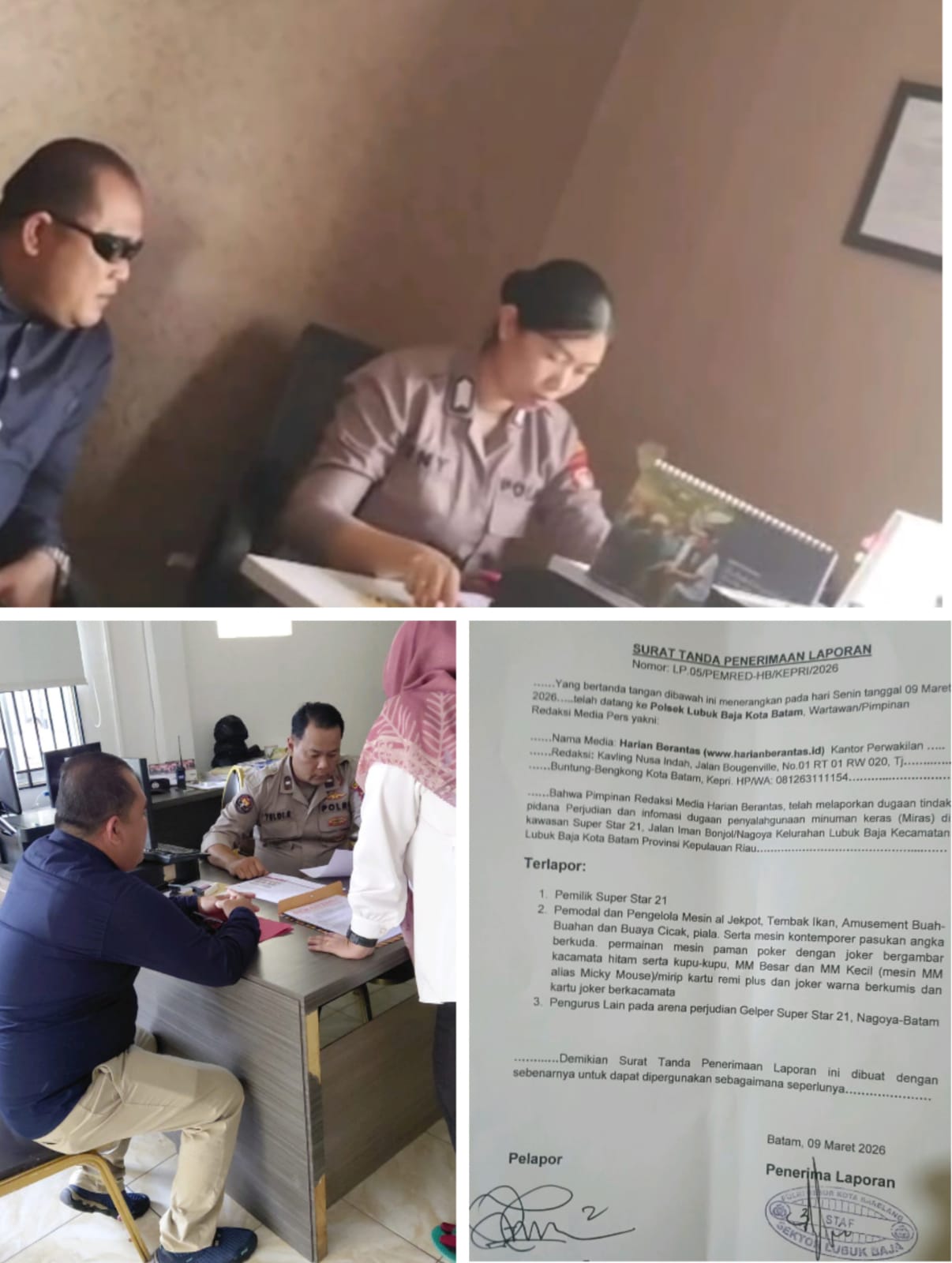 Kasus Dugaan Perjudian dan Miras di Super Star 21 Dilapor ke Polisi